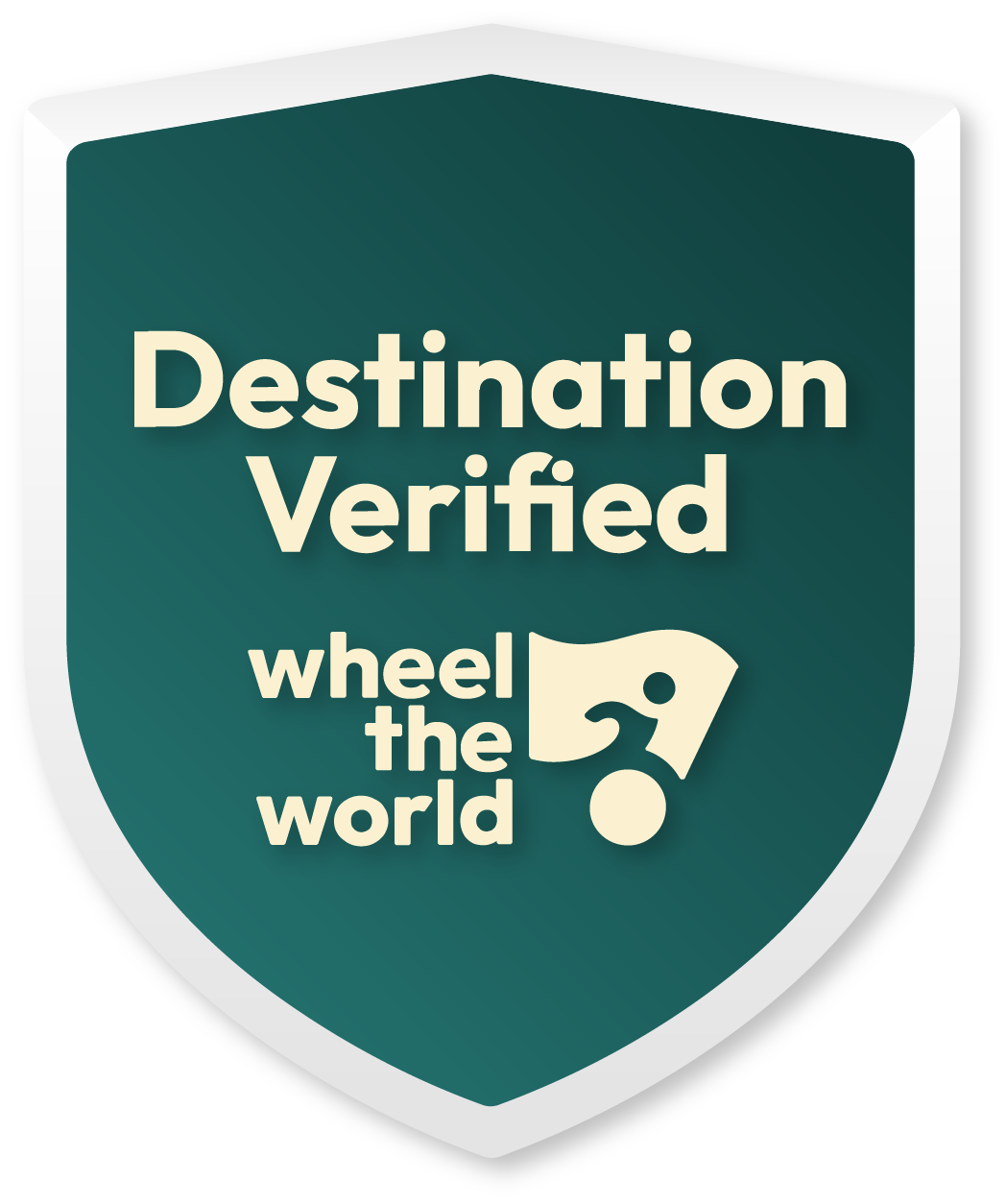 Destination Verified Wheel the World Badge